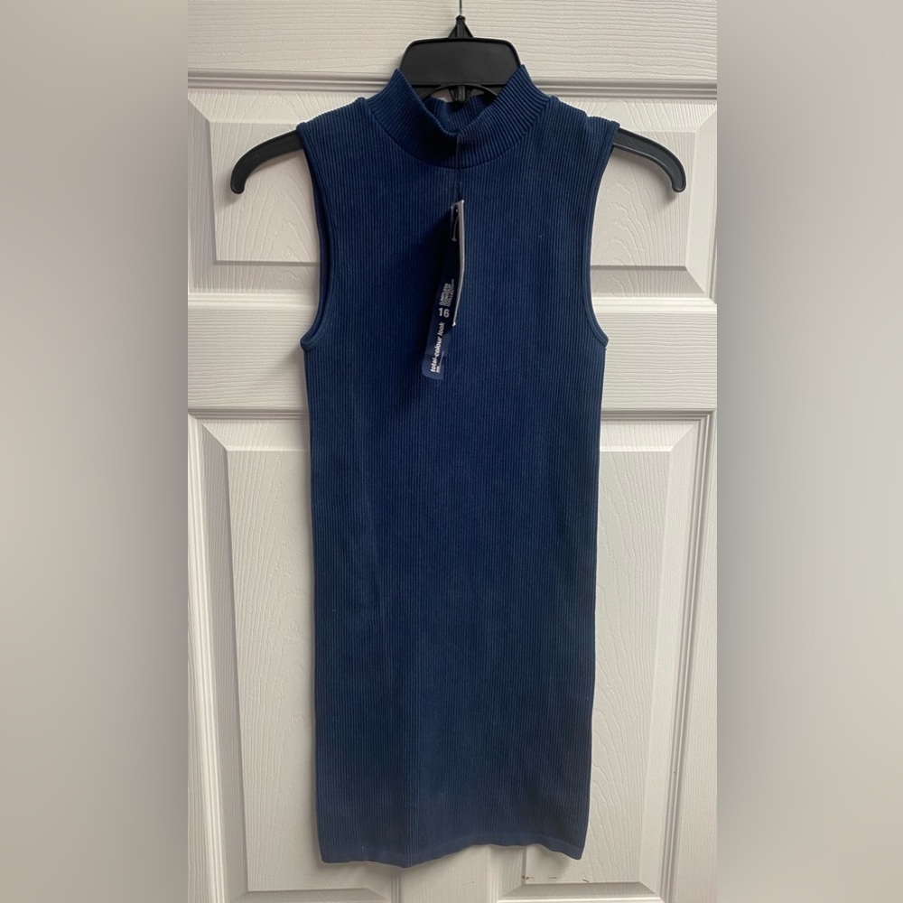 Zara Limitless Contour Collection Ribbed Dress Size Medium/Large
